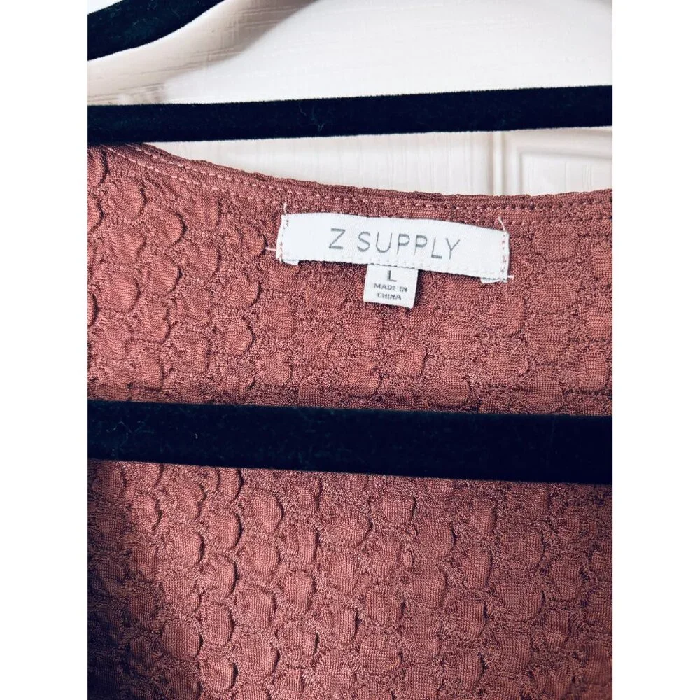Z Supply Iris Midi Dress - Rose, L - Picture 2 of 4